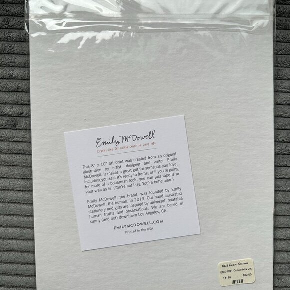 Emily McDowell Grown Lady Girl Power Print Dorm Business Salon Studio - Picture 2 of 2